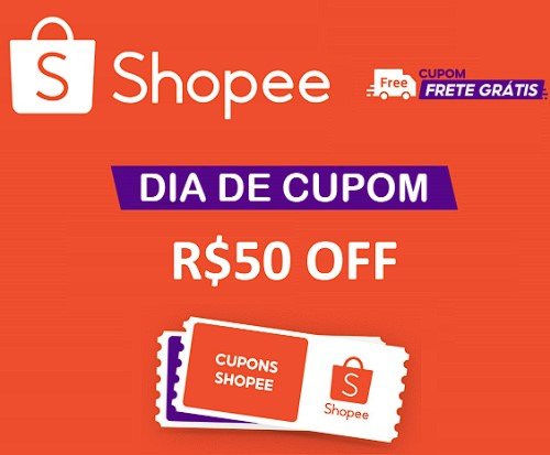 Banner promoção loja Shopee